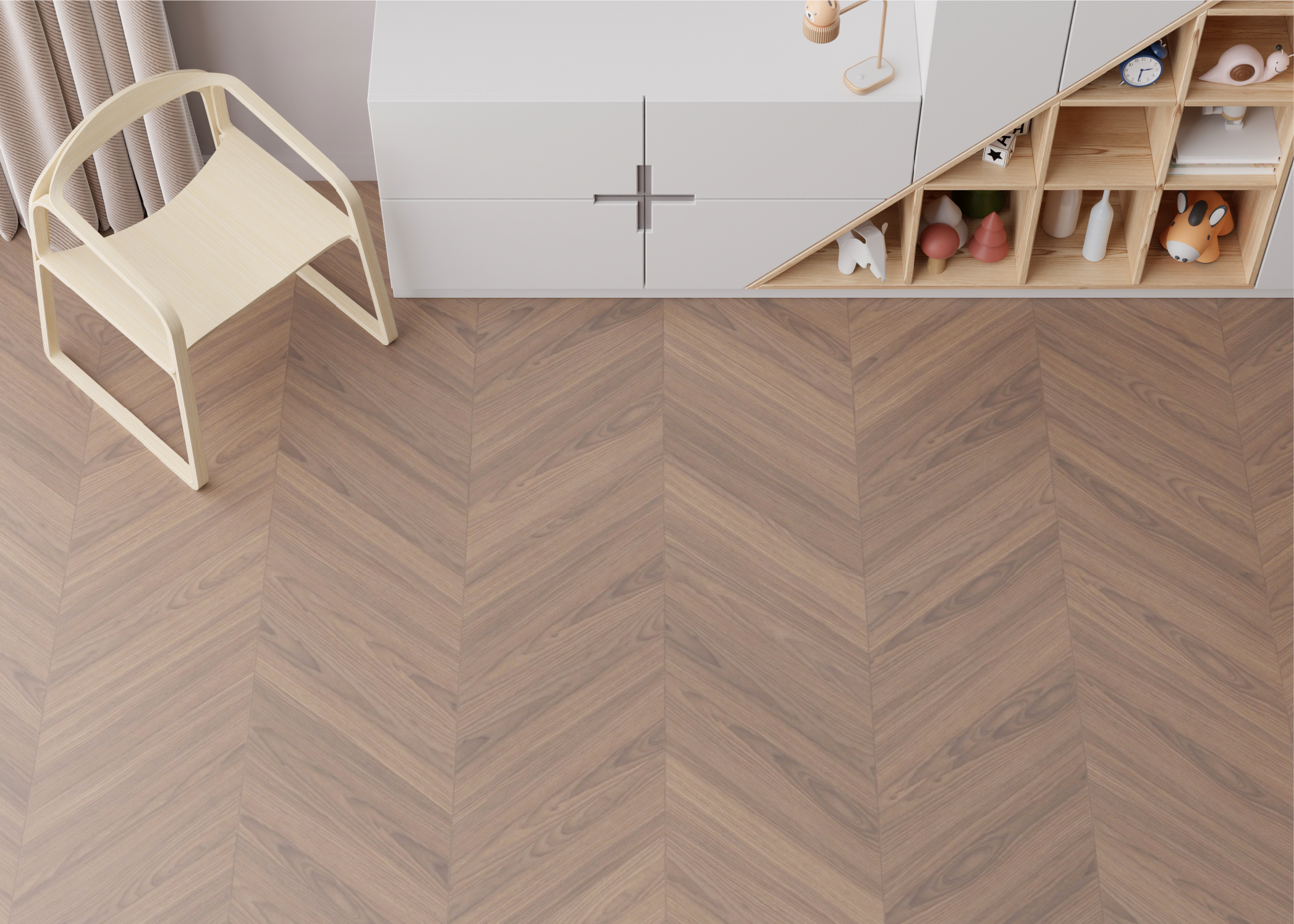 Trap bekleden met PVC